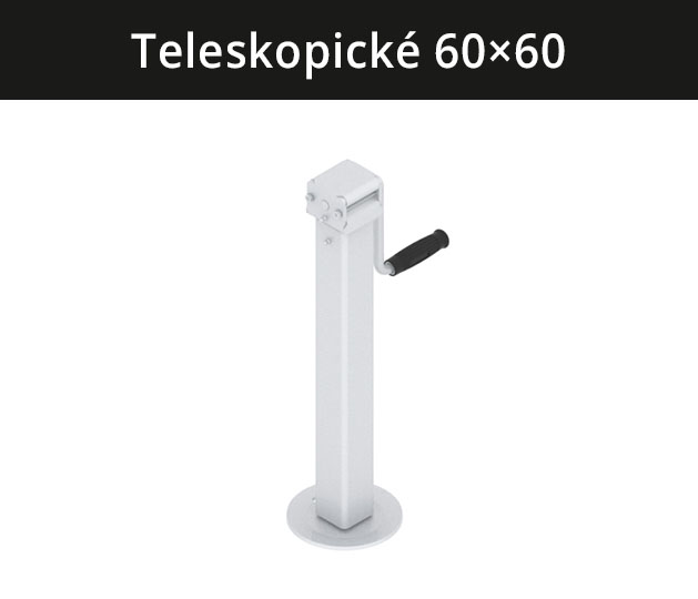 noha na privesny vozik - teleskopické