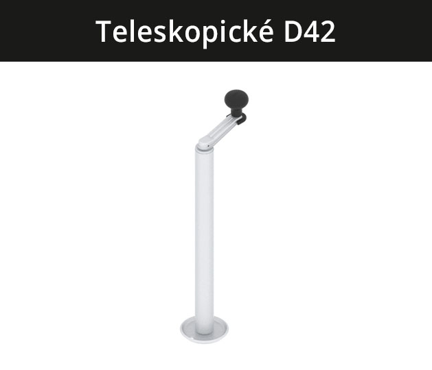 Teleskopické oporné nohy